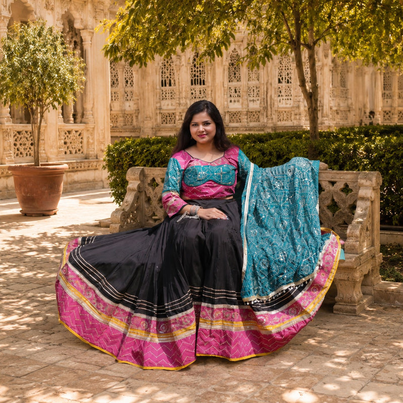 Chaniya Choli & Dupatta — Rani & Firozi