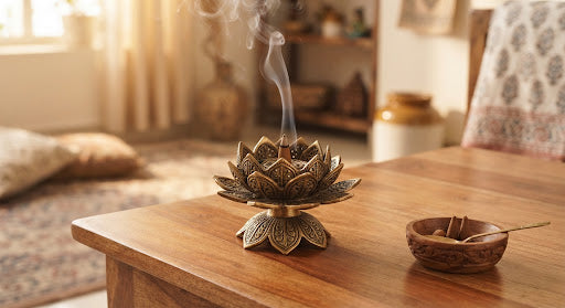Lotus Brass Dhoop